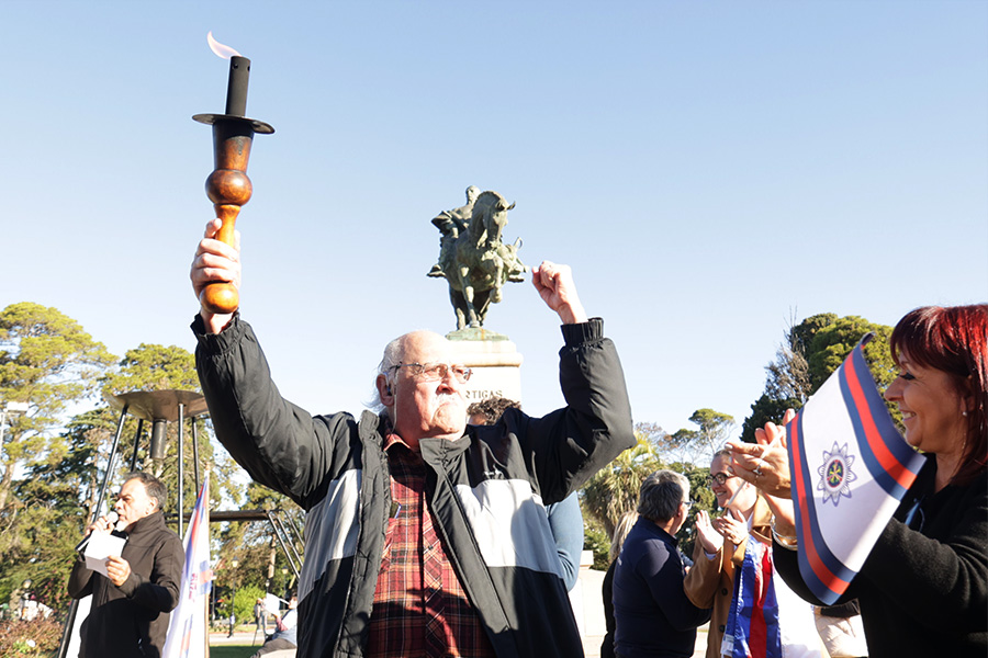 Entrega antorcha