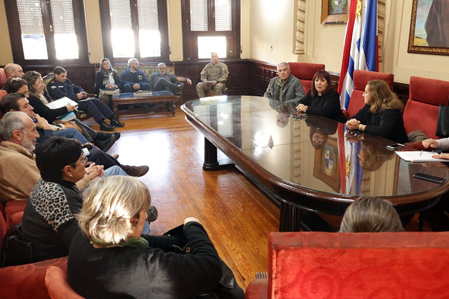 Integrantes de la reunion