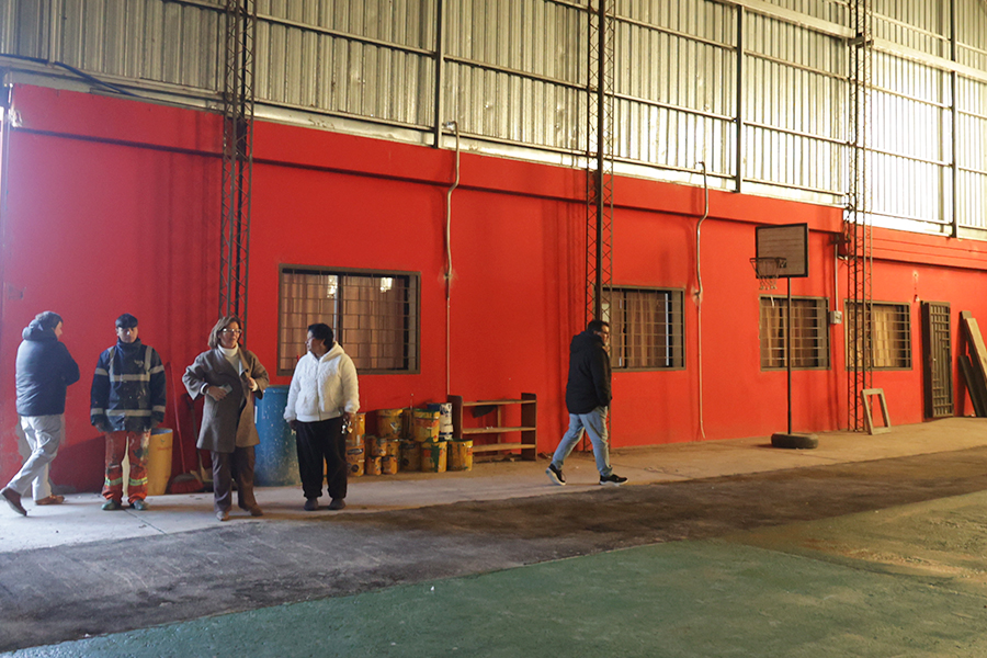 Recorrida gimnasio Barrio Obrero