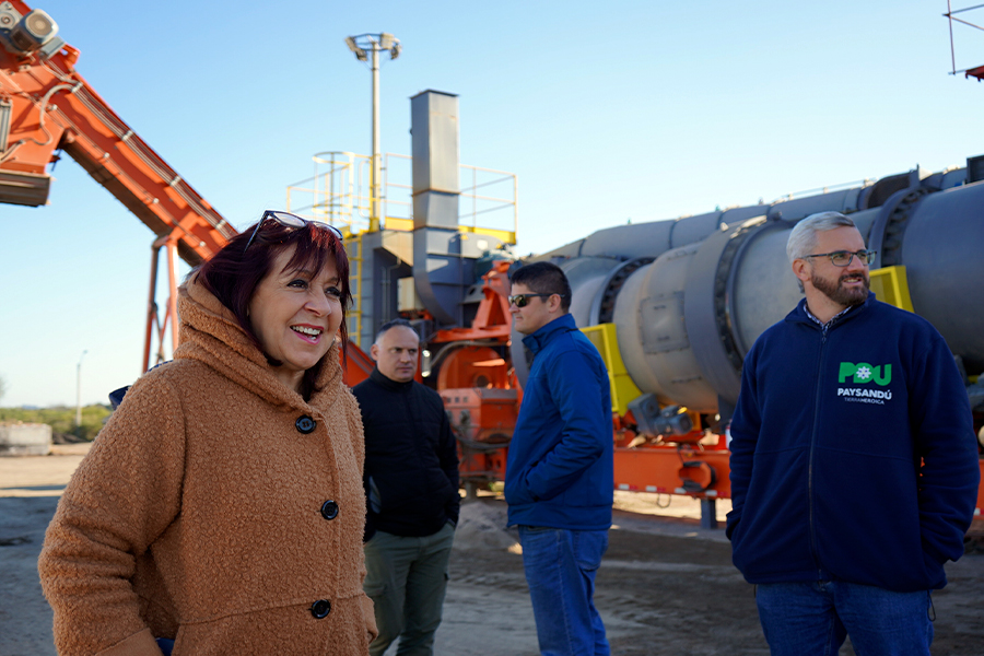 Intendente recorre obras