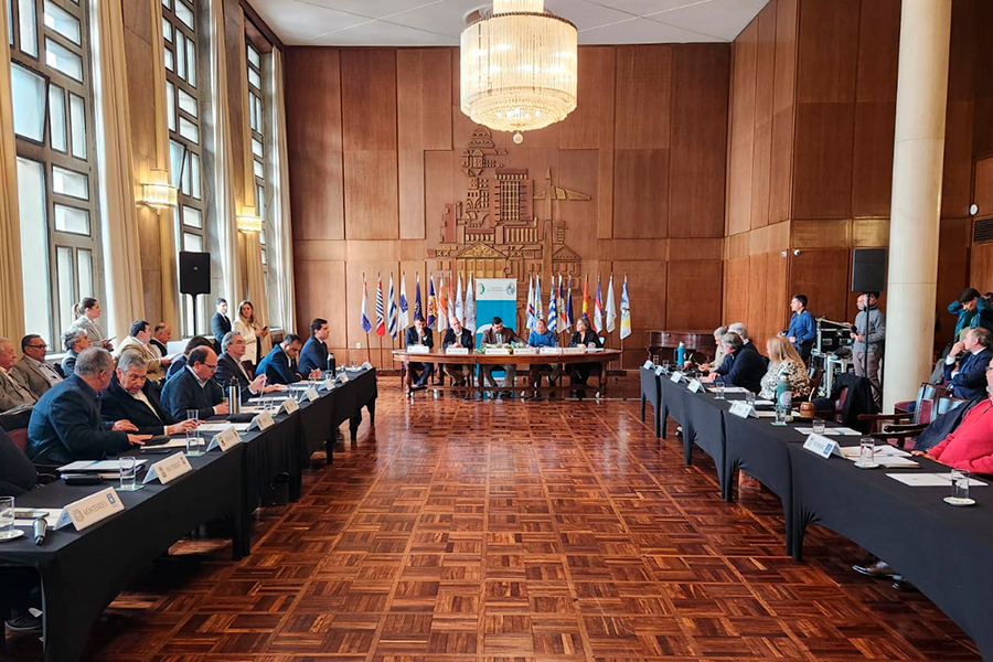 Vista general de la sala