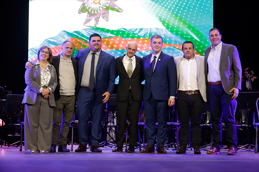 Intendente y equipo de gobierno