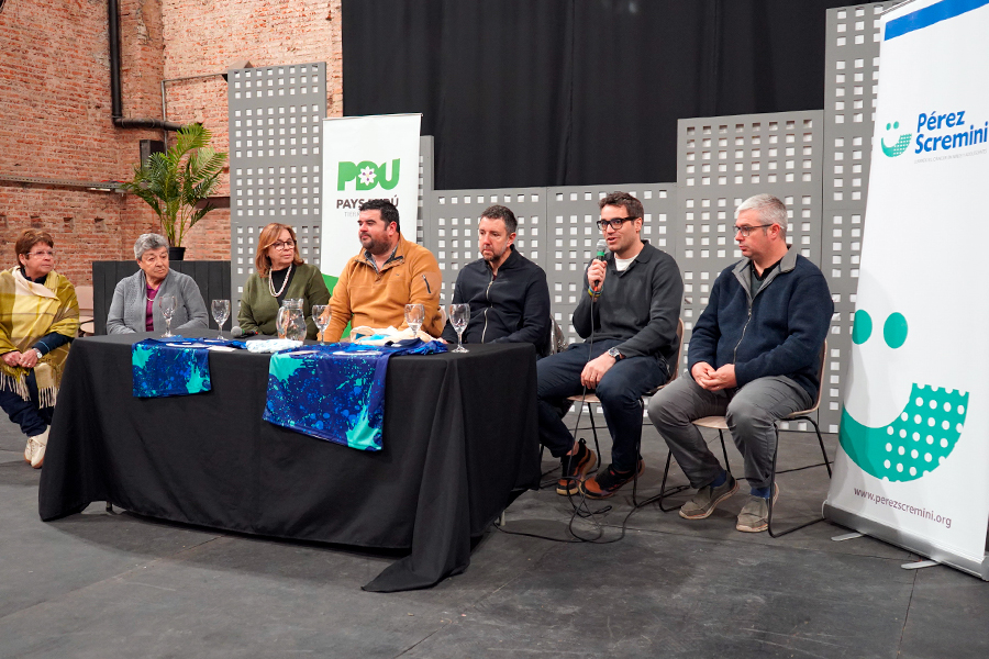 Intendente en rueda de prensa