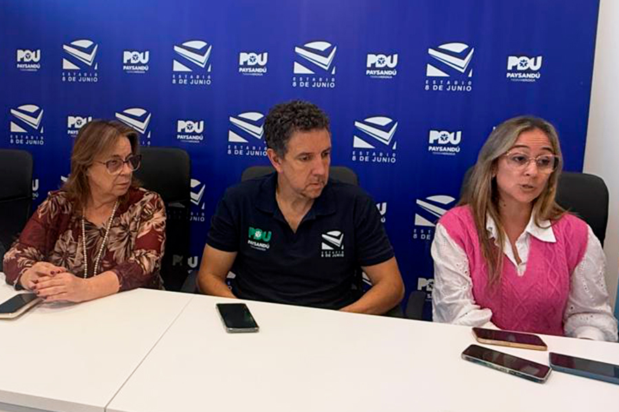 Rueda de prensa autoridades