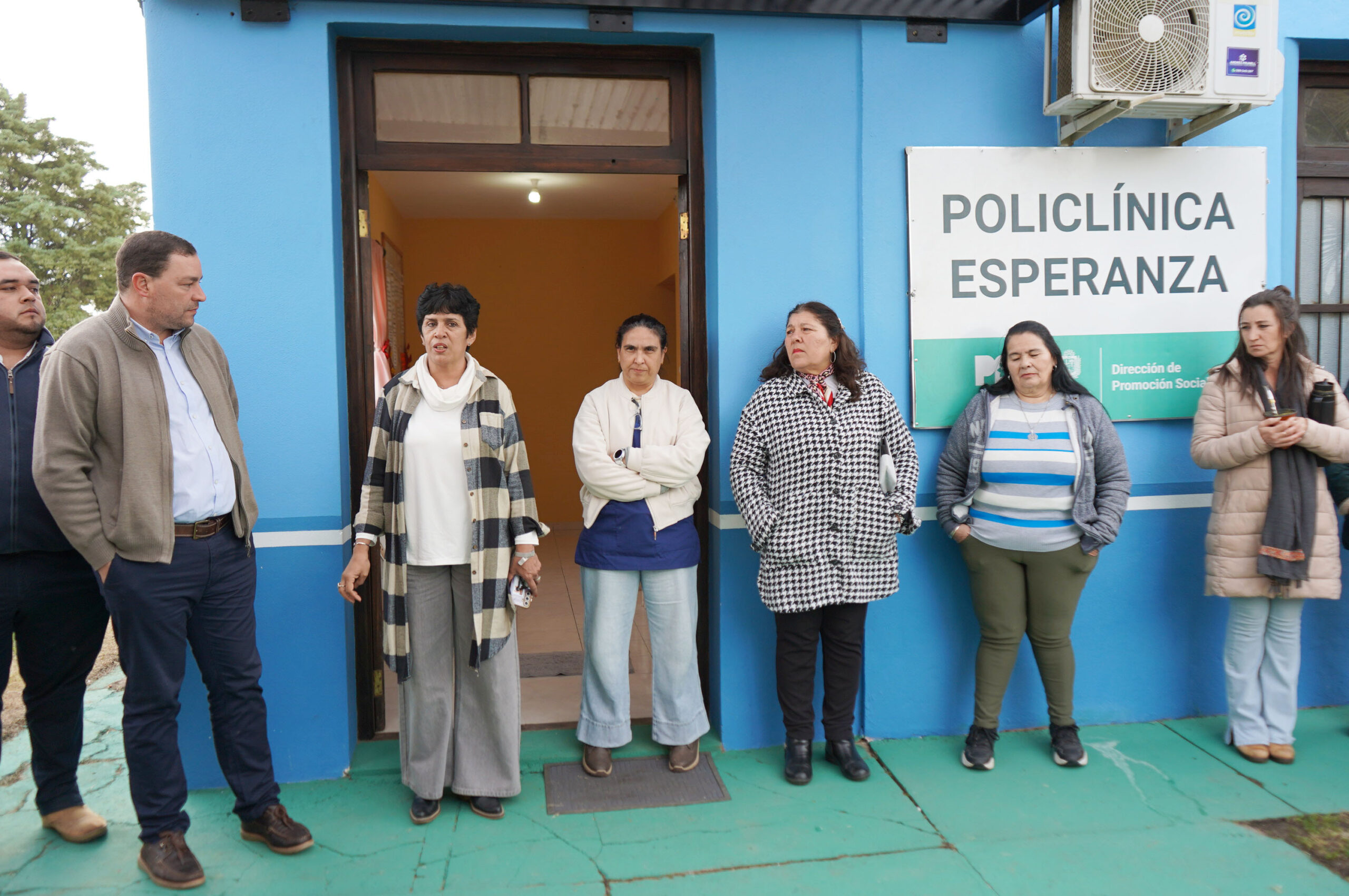 Presentaron obras de remodelación en Policlínica de Esperanza