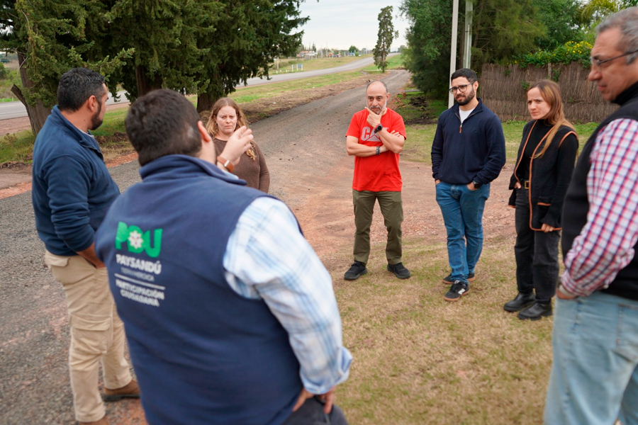 Reunión con vecinos de la zona
